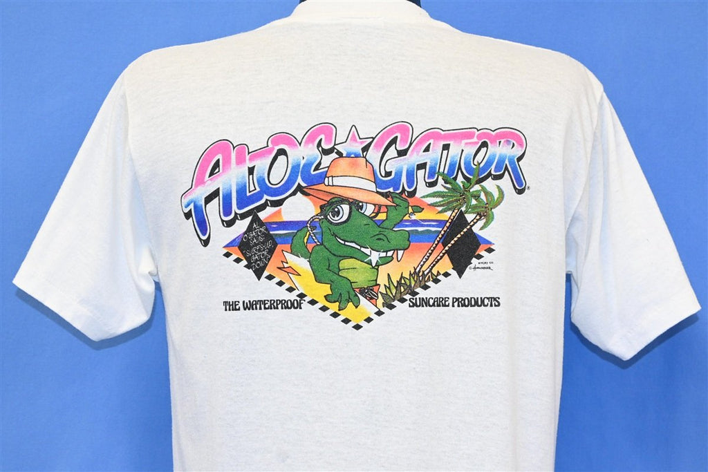 90s Aloe Gator Waterproof Suncare Products t-shirt Large product image 1