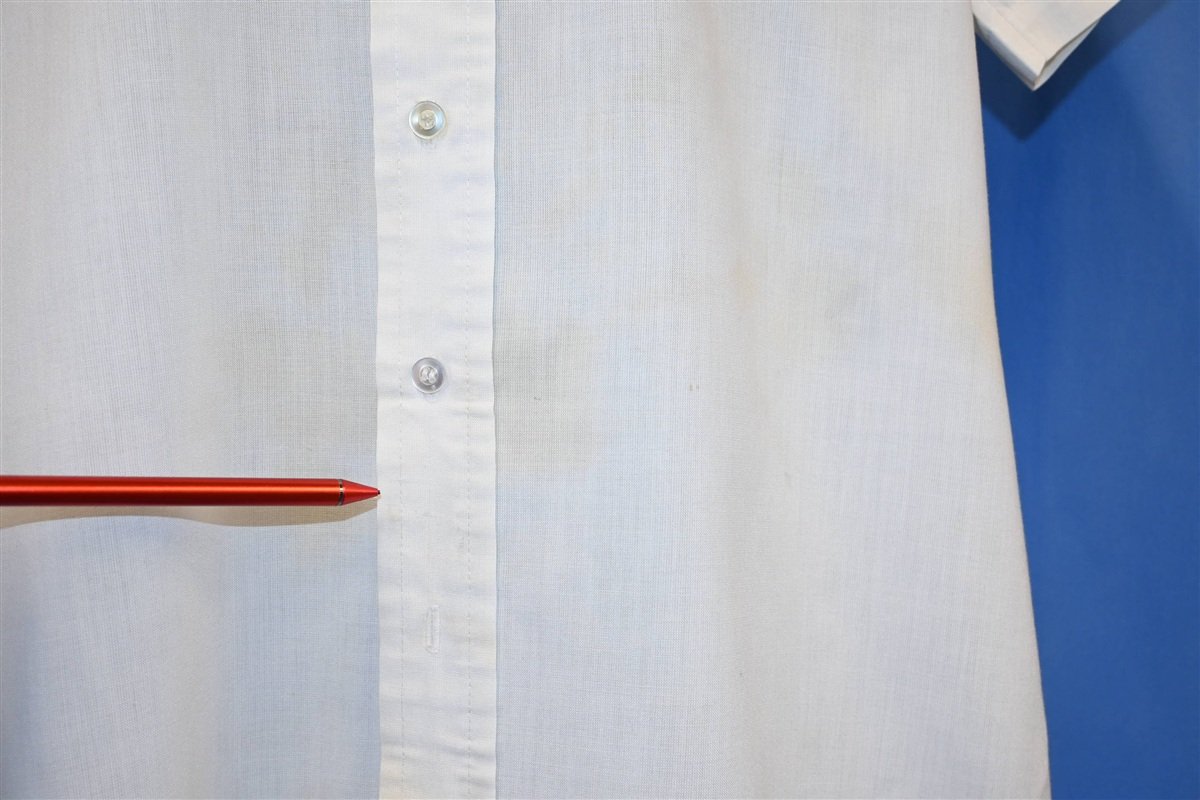 60s Budweiser Beer White Union Made Uniform Shirt Large product image 6