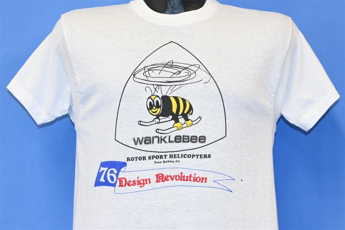 70s Wanklebee Rotor Sport Helicopters Revolution t-shirt product image 1