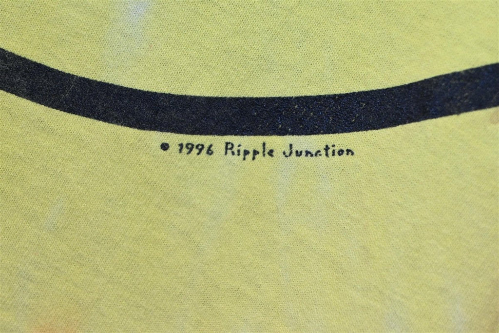90s Alien Smiley Face Ripple Junction Tie Dye t-shirt Extra product image 4