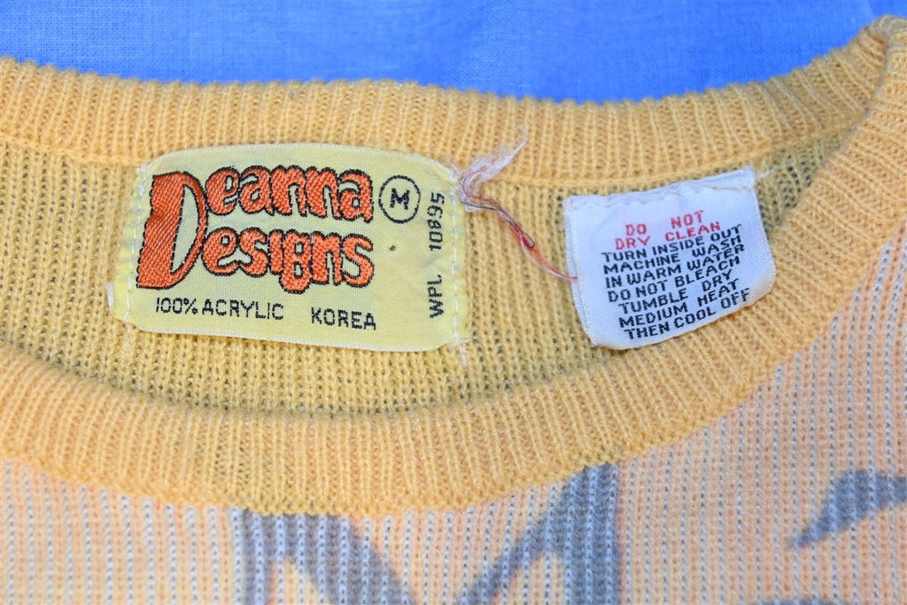 70s Motocycles Comiot Dye Sublimated Sweater Women's Small