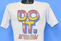 70s Do It In the Snow Rainbow Rib Knit t-shirt Small product image 1