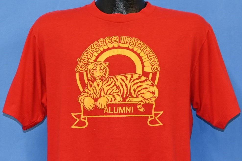 80s Tuskegee Institute Alumni Tigers Red College t-shirt product image 1