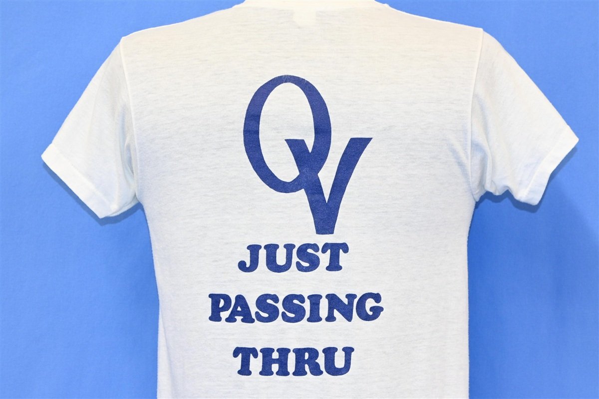 70s QV Just Passing Thru Blank Front t-shirt Medium product image 1