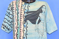 90s Disney Pocahontas All Over Print Tie Dye t-shirt XXL product image 1