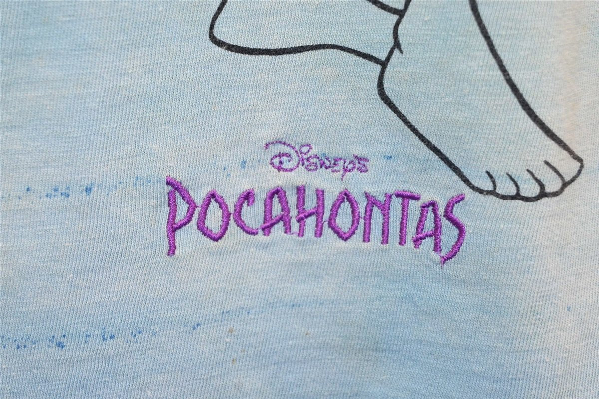 90s Disney Pocahontas All Over Print Tie Dye t-shirt XXL product image 3