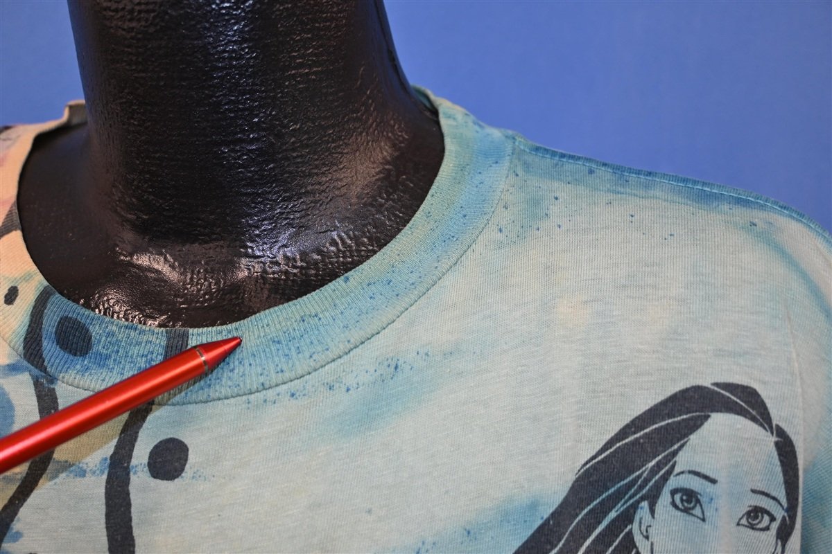 90s Disney Pocahontas All Over Print Tie Dye t-shirt XXL product image 7
