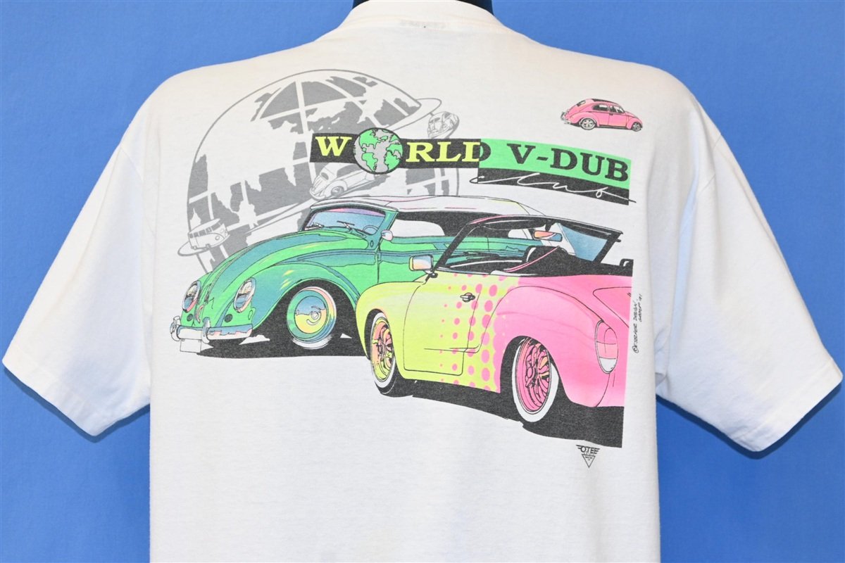 90s World V-Dub Club Punch Buggy Neon t-shirt Extra Large product image 1