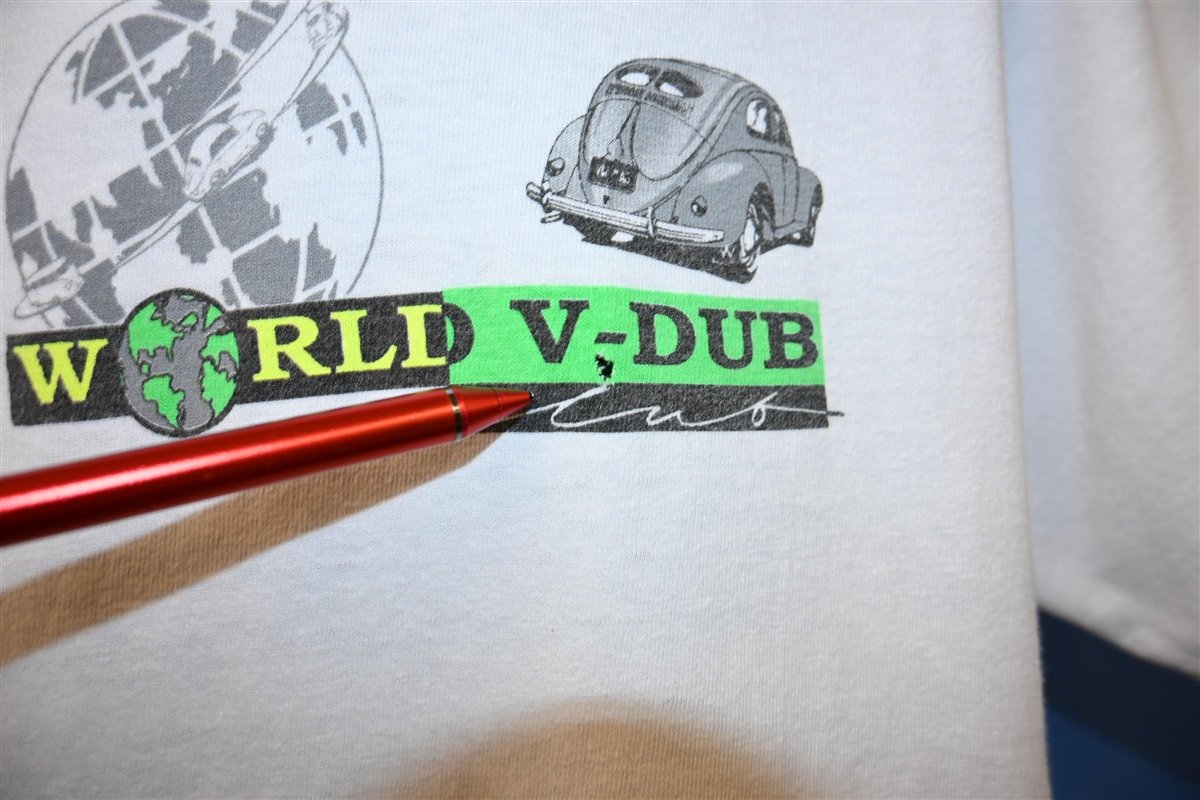 90s World V-Dub Club Punch Buggy Neon t-shirt Extra Large product image 7