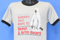 80s Support Your Right to Keep & Arm Bears Ringer t-shirt product image 1