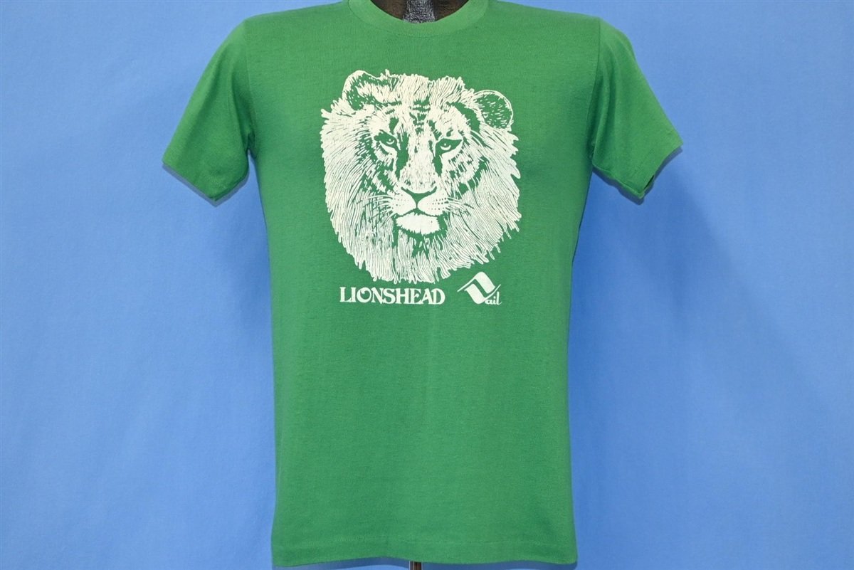 70s Lionshead Village Vail Colorado Green Skiing t-shirt product image 2