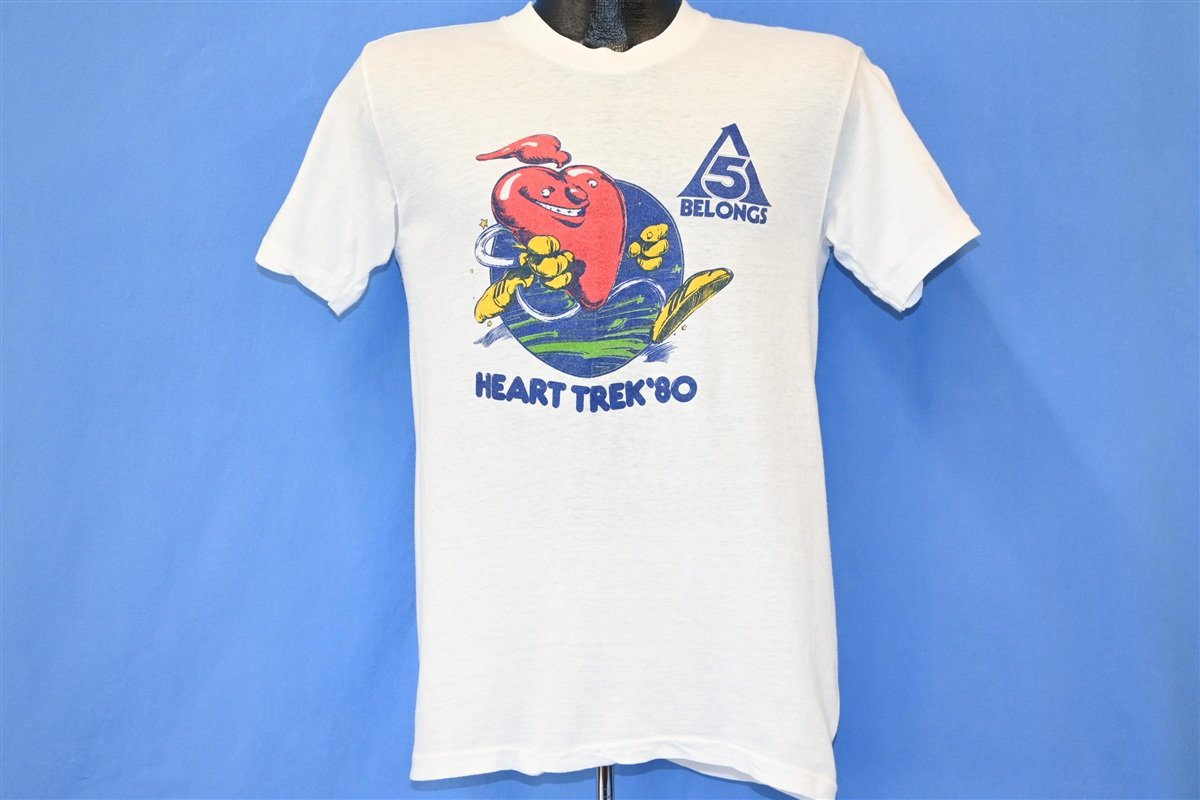 80s Heart Trek '80 Atlanta 5 Belongs WAGA-TV t-shirt Medium product image 2