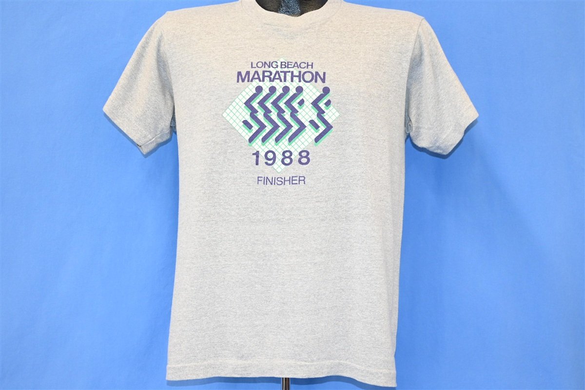 80s Long Beach Marathon 1988 Finisher Race t-shirt Medium product image 2