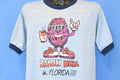 80s Raisin Hell in Florida Funny Blue Ringer t-shirt Large product image 1