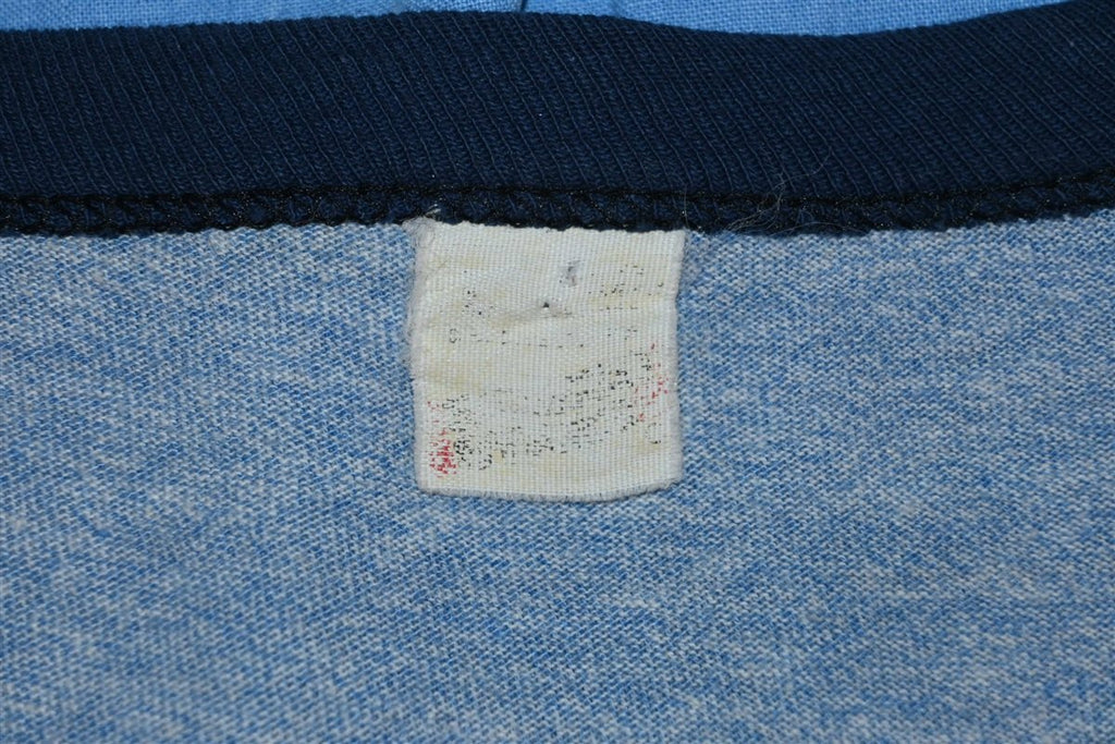 80s Raisin Hell in Florida Funny Blue Ringer t-shirt Large product image 4