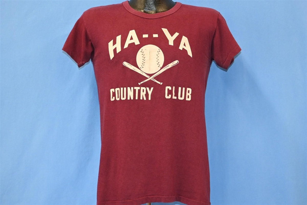 60s Ha--Ya Country Club Baseball Marron t-shirt Small product image 2