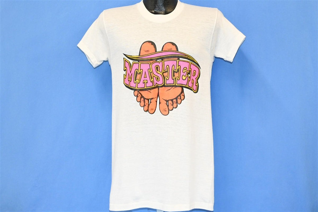 70s Master Neon Feet Iron On White Soft t-shirt Small product image 2