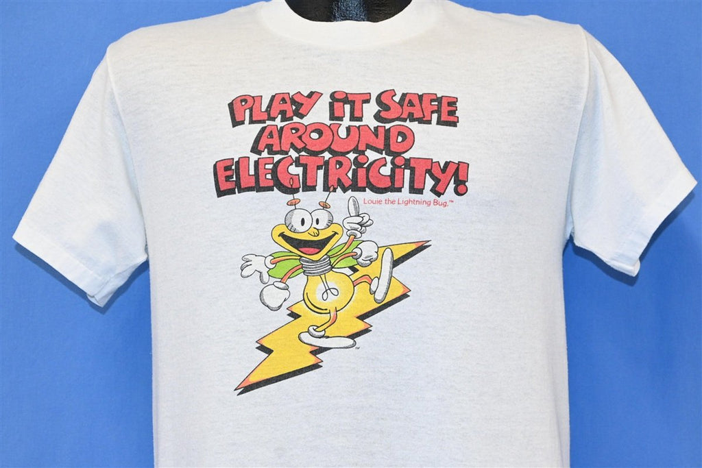 80s Louie the Lightning Bug Electricity Safety t-shirt product image 1