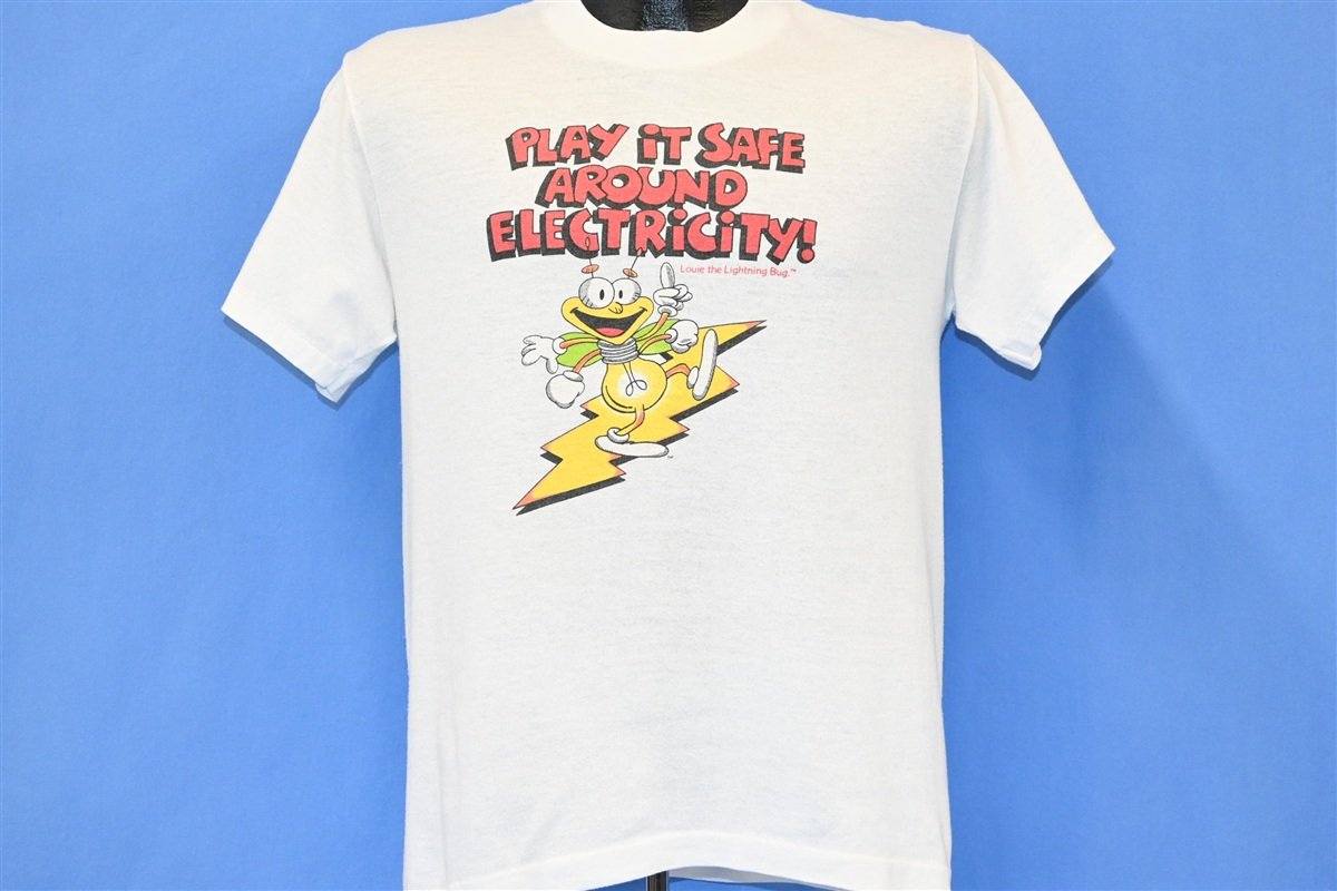 80s Louie the Lightning Bug Electricity Safety t-shirt product image 2