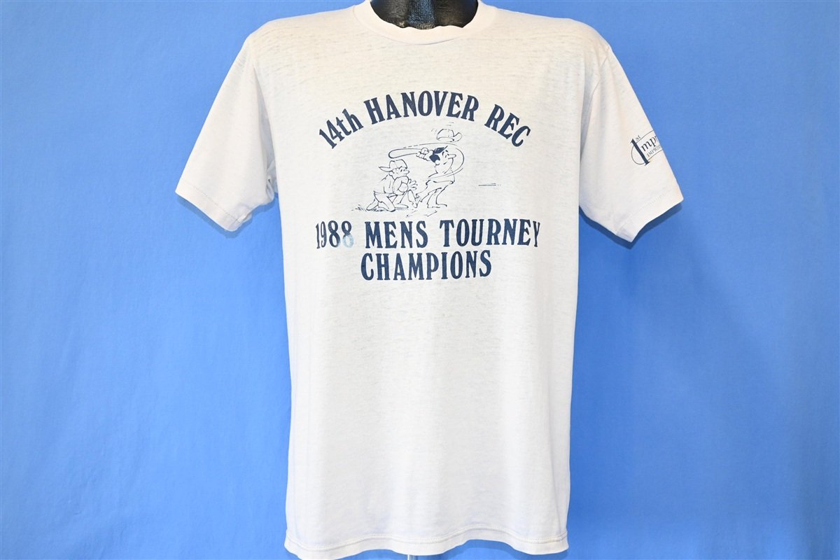 80s 14th Hanover Rec 1988 Men's Tourney Champions t-shirt product image 2