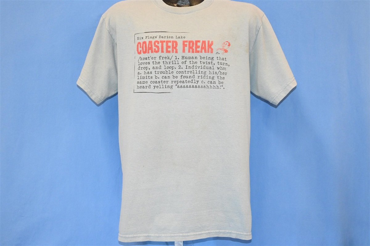 90s Six Flags Darien Lake Roller Coaster Freak t-shirt product image 2