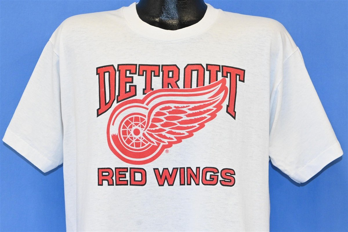 90s Detroit Red Wings Ice Hockey Logo t-shirt Extra Large product image 1
