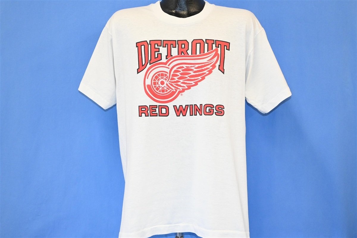 90s Detroit Red Wings Ice Hockey Logo t-shirt Extra Large product image 2