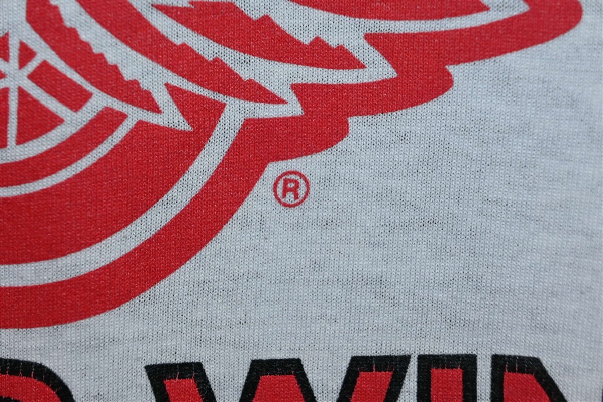 90s Detroit Red Wings Ice Hockey Logo t-shirt Extra Large product image 3