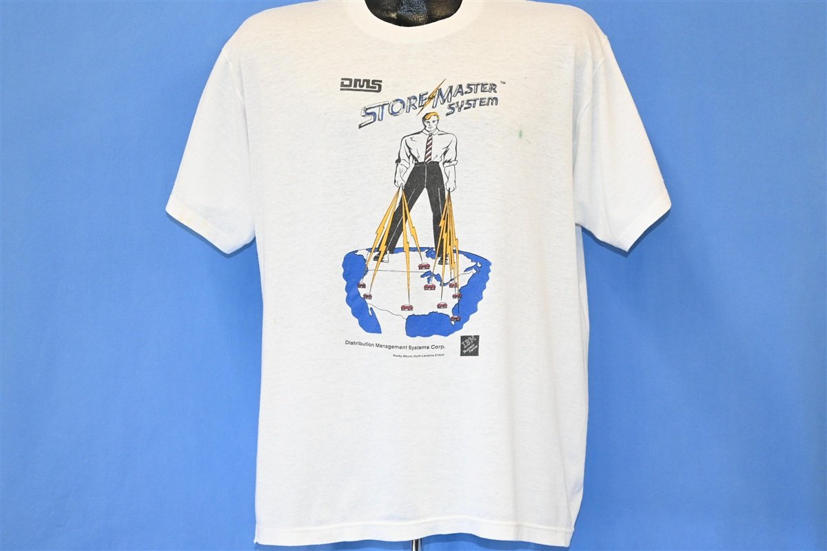 80s DMS Store Master System Distribution t-shirt Extra Large product image 2