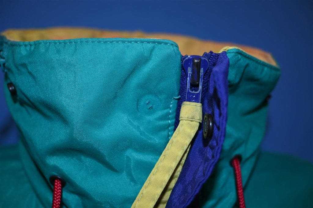 90s Columbia Colorblocked Zip Out Hood Outdoor Jacket Medium product image 6