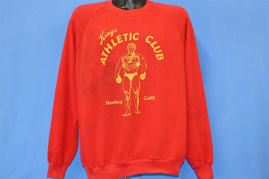 80s Kings Athletic Club California Raglan Sweatshirt Extra product image 2