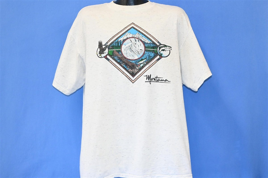 90s Montana Mountain Goat Eagle Fish State t-shirt Extra product image 2