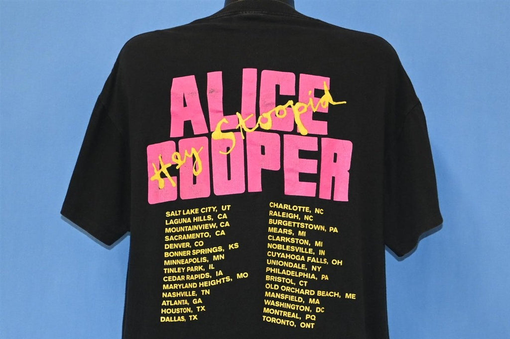 90s Alice Cooper Hey Stoopid Tour 1991 Rock t-shirt Extra product image 4