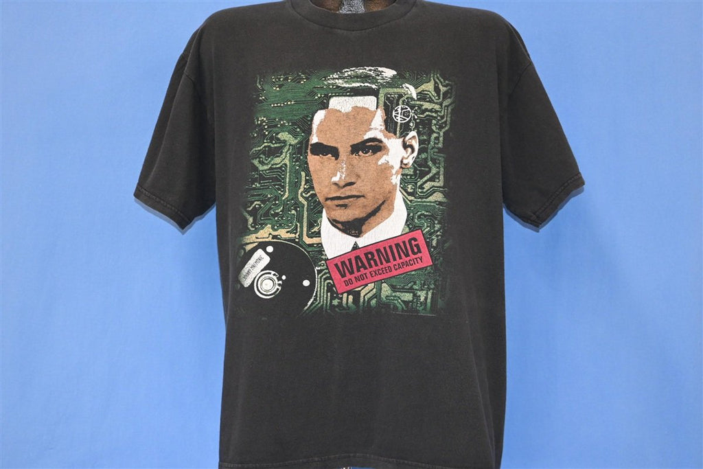 90s Johnny Mnemonic Keanu Reeves Cyberpunk t-shirt Large product image 2