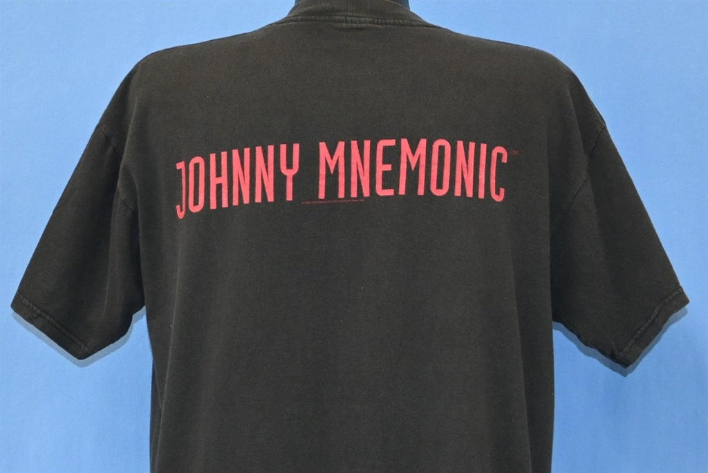 90s Johnny Mnemonic Keanu Reeves Cyberpunk t-shirt Large product image 4