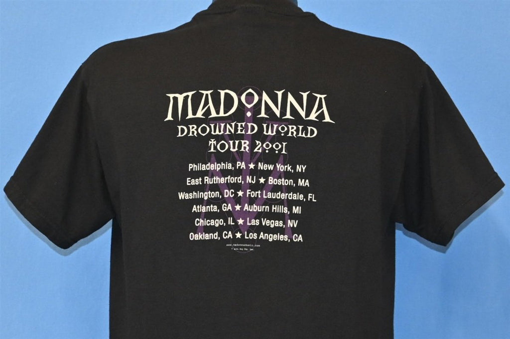 Y2K Madonna Drowned World Tour 2001 Pop Music t-shirt Medium product image 3