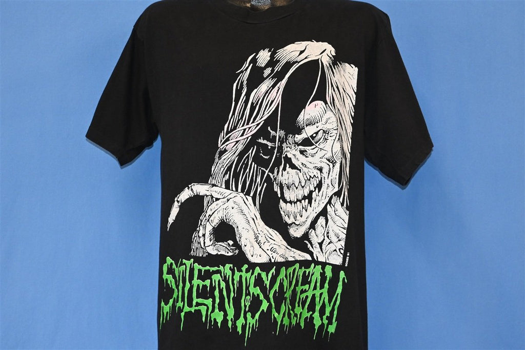 90s Silent Scream From the Darkest Depths Band t-shirt product image 1