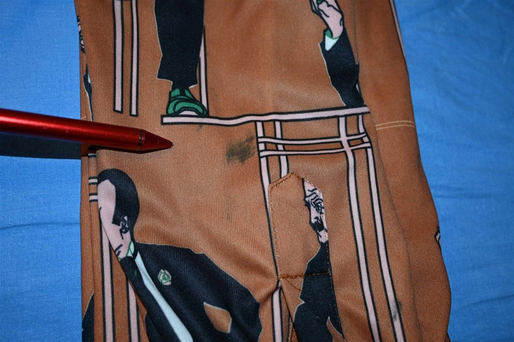 70s Larry Kane Gentleman Smoking Brown Disco Shirt Small product image 6