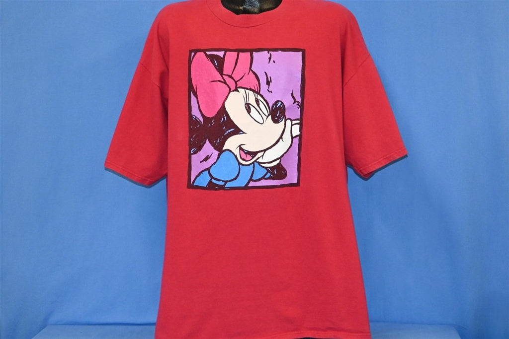 90s Walt Disney Store Minnie Mouse Red t-shirt XXL product image 2