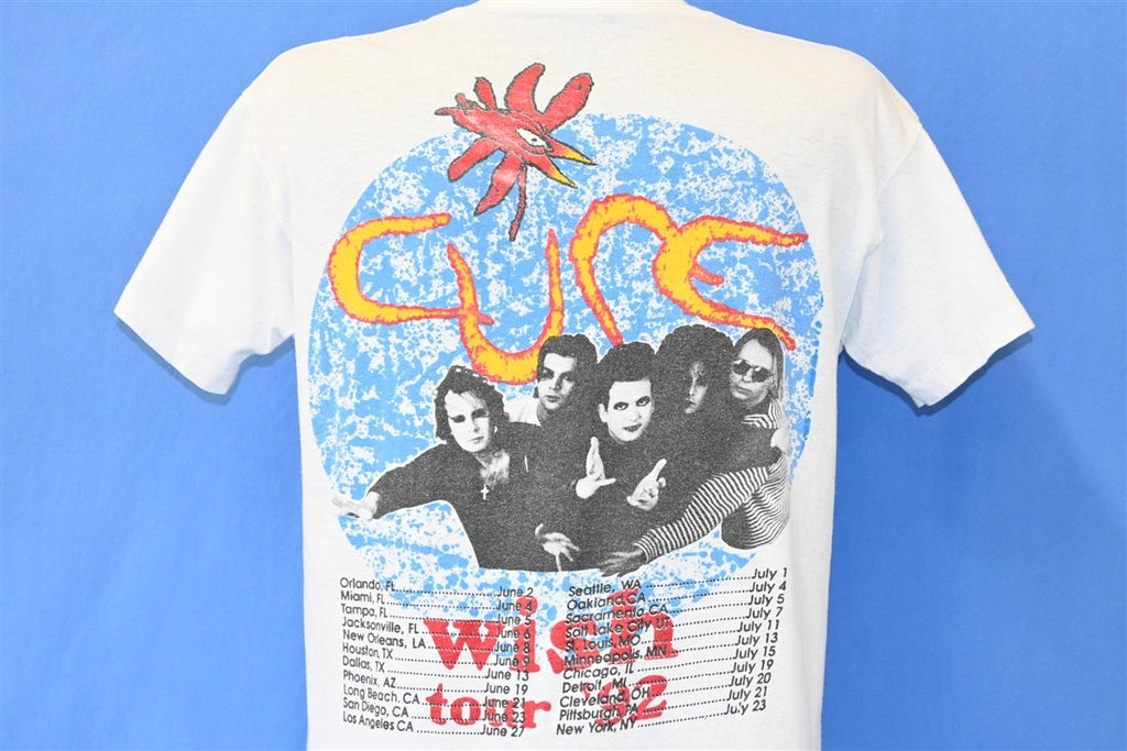 90s The Cure Wish Tour 1992 Goth New Wave t-shirt Large product image 3