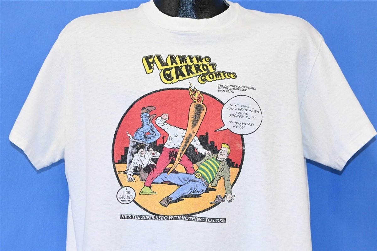 80s Flaming Carrot Comics Bob Burden t-shirt Extra Large product image 1