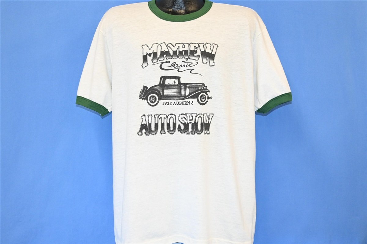 80s Mayhew Classic Auto Show Auburn Ringer t-shirt Extra product image 2