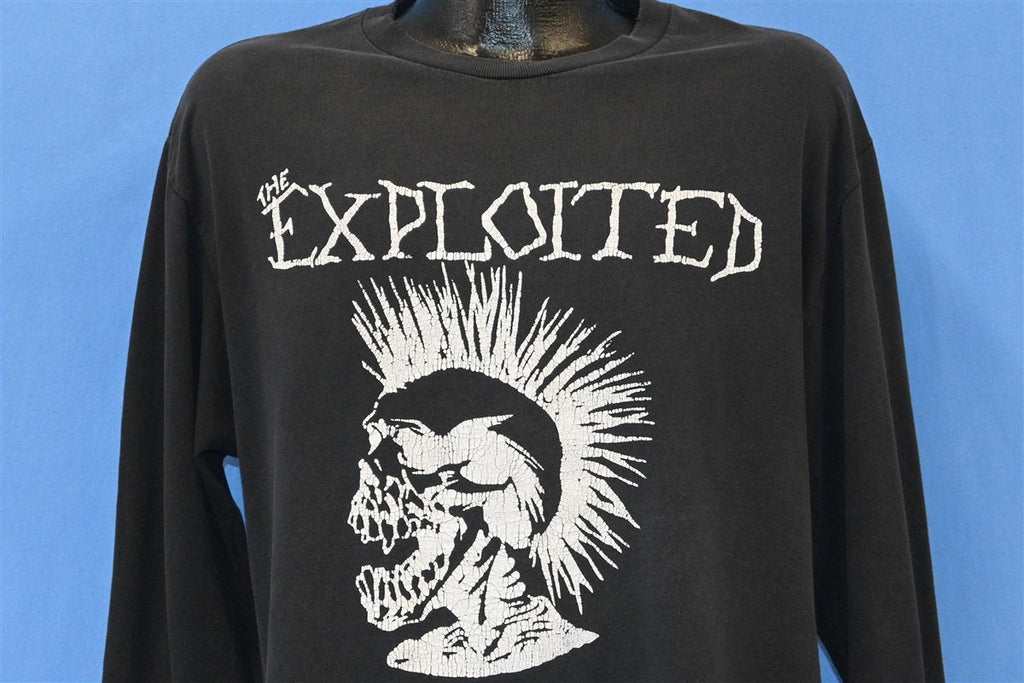 80s The Exploited Punks Not Dead Long Sleeve t-shirt Extra product image 1