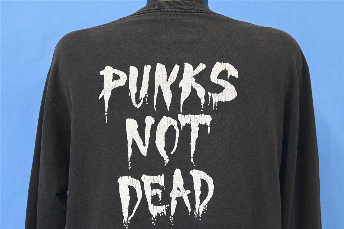 80s The Exploited Punks Not Dead Long Sleeve t-shirt Extra product image 3