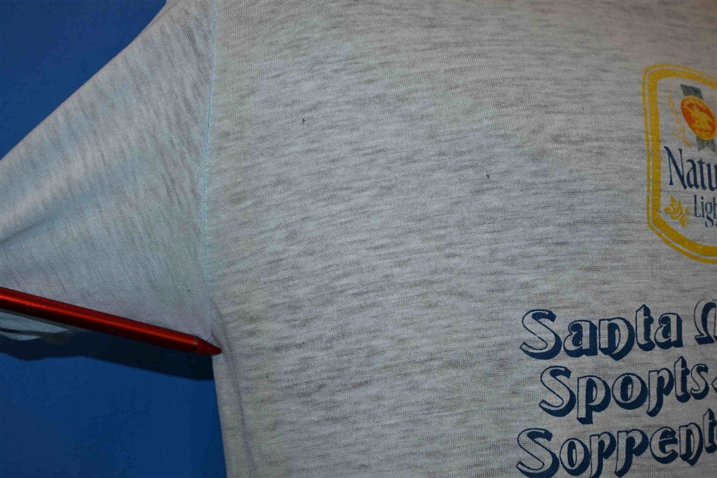 80s Natural Light Santa Monica Open Distressed t-shirt Large product image 5
