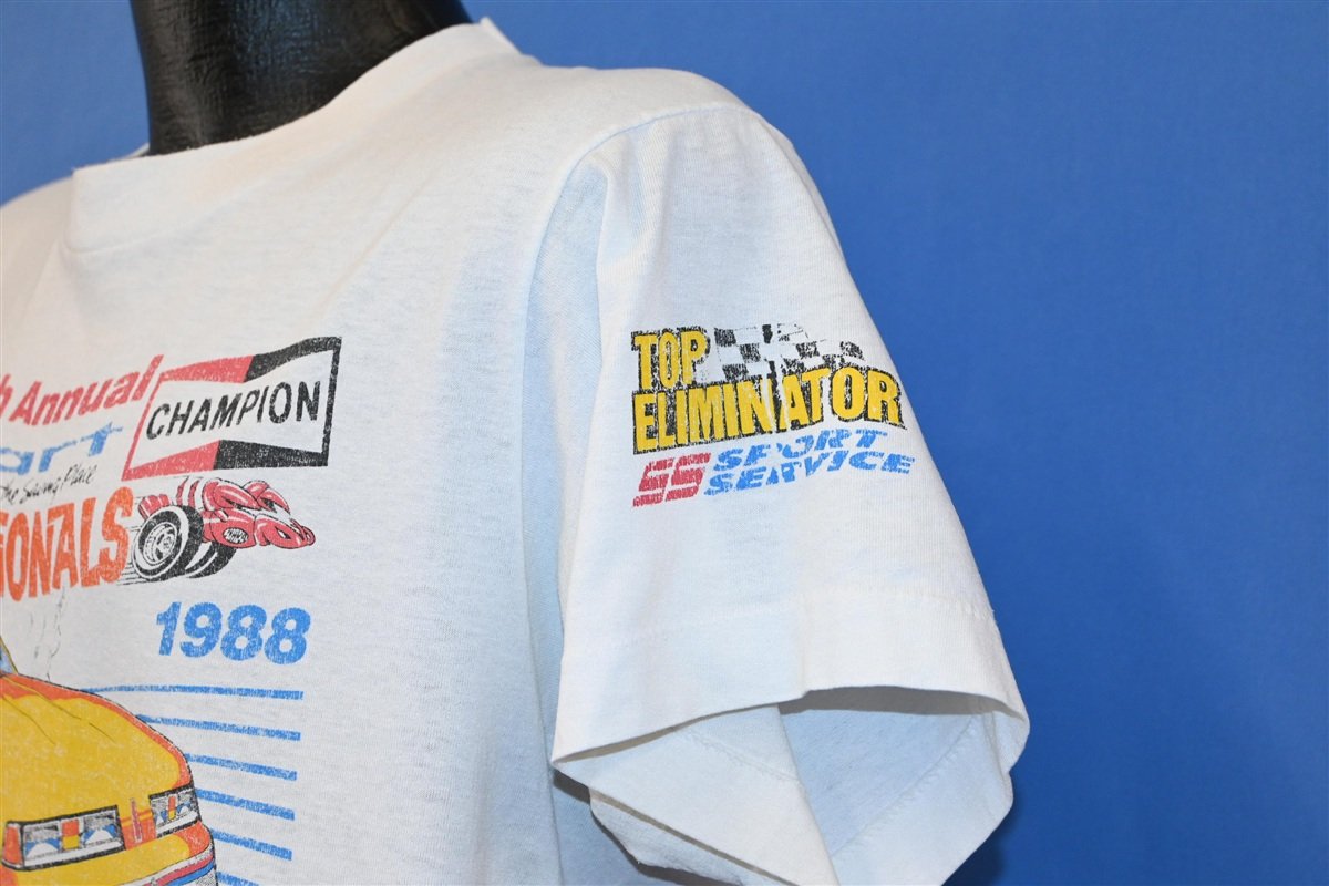 80s Kmart Cajun Nationals NHRA Drag Racing 1988 t-shirt product image 4