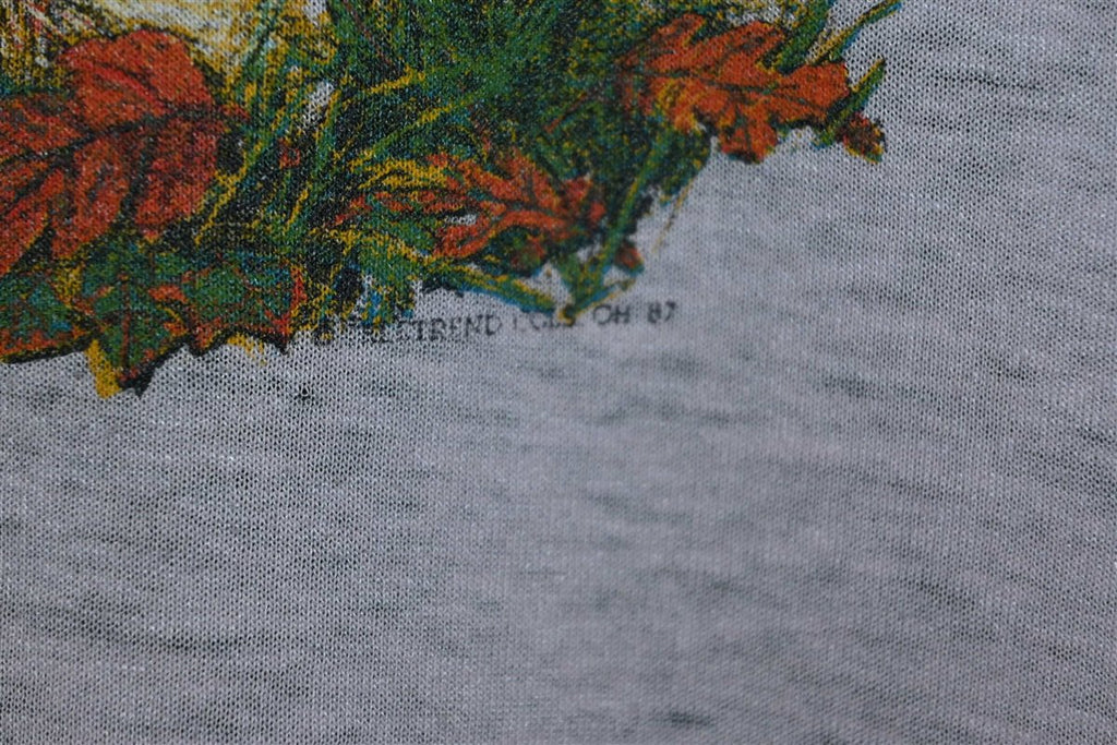 80s Cocker Spaniel Puppy Dog Pink Distressed t-shirt Large product image 3