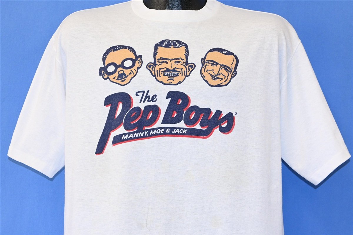 80s Pep Boys Manny Moe Jack Auto & Tire t-shirt Extra Large product image 1