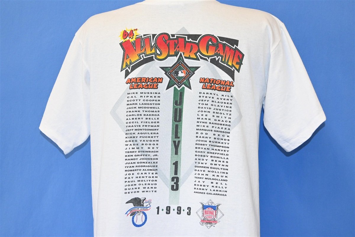 90s All Star Game 1993 Mid Summer Classic Baseball t-shirt product image 3
