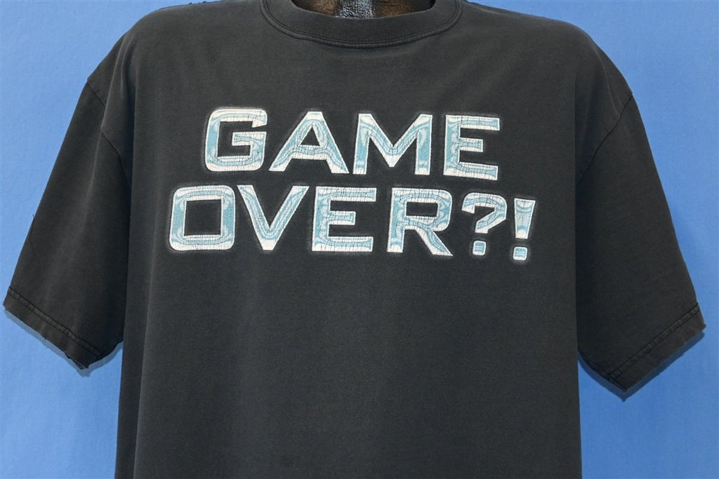 Y2K Triple H Game Over?! WWF Wrestling t-shirt Extra Large product image 1
